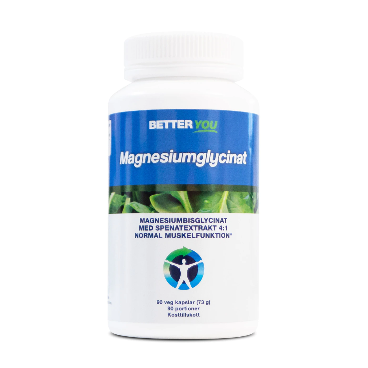 BETTER YOU Glicynian magnezu 90 kaps.