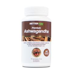 BETTER YOU Premium Ashwagandha 90 kaps.