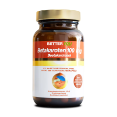 BETTER YOU Beta-karoten 100 mg 50 kaps.