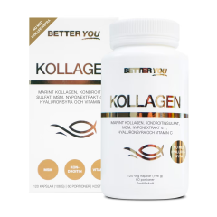 BETTER YOU Kolagen z kwasem hialuronowym 120 kaps.