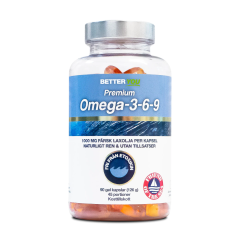 BETTER YOU Premium Omega-3-6-9 90 kaps.